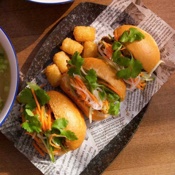 Banh Mi Sub (served with tater tots)